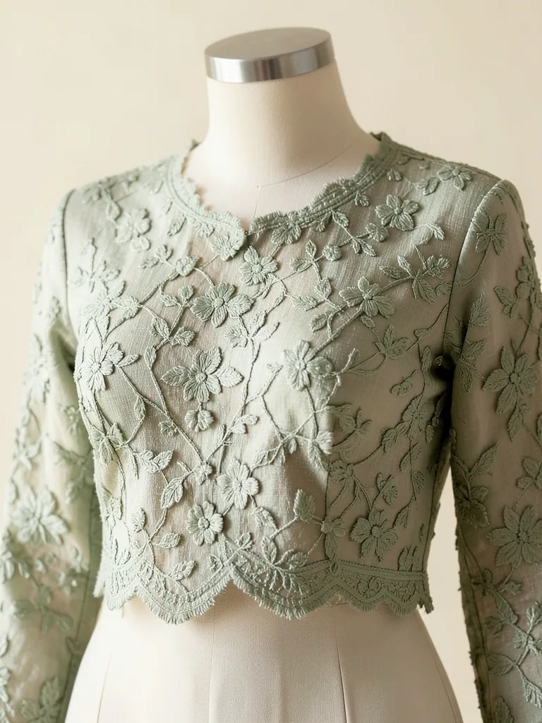 Kebaya & Beskap Modern Sage 2